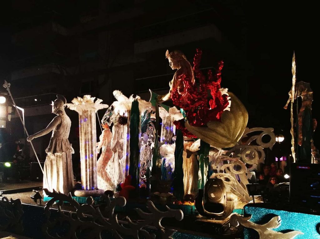 Festival in Tarragona, Catalonia